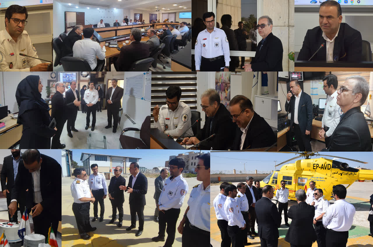 بازدید نماینده مردم شهرستان های گناباد و بجستان و رییس دانشگاه از اورژانس پیش‌بیمارستانی