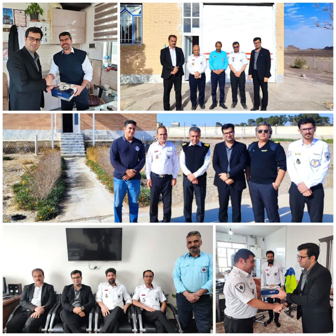 گرامیداشت سالروز ولادت حضرت علی (ع) و روز مرد با حضور تیم مدیریت اورژانس